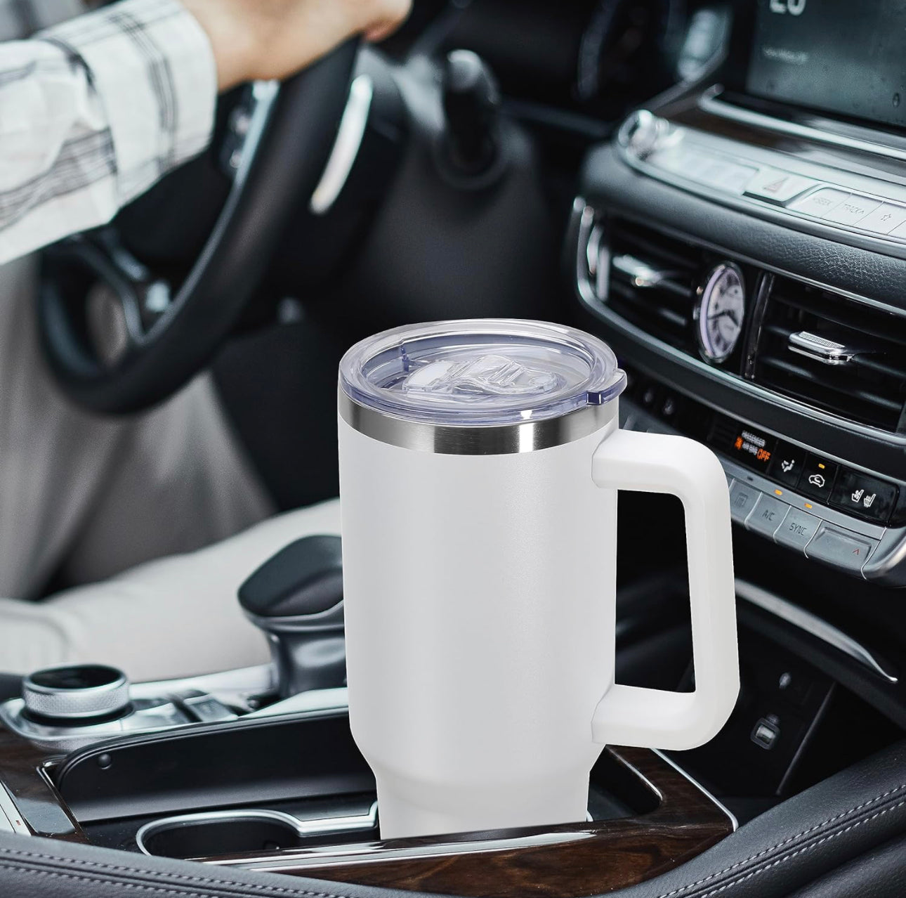 40oz cup - with handle
