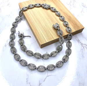 Iced bling set